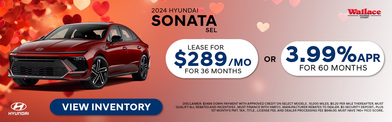 Hyundai Sonata Special Offer